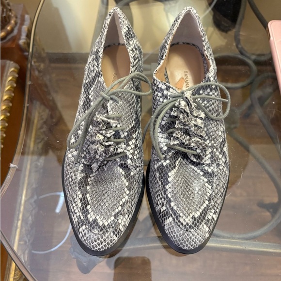 Snakeskin Pattern Women's Shoes Size 6 - Picture 11 of 13